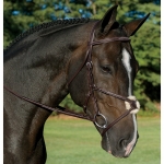 Aramas (1506) Fancy Raised Padded Figure-8 Bridle with Rubber Grip Reins